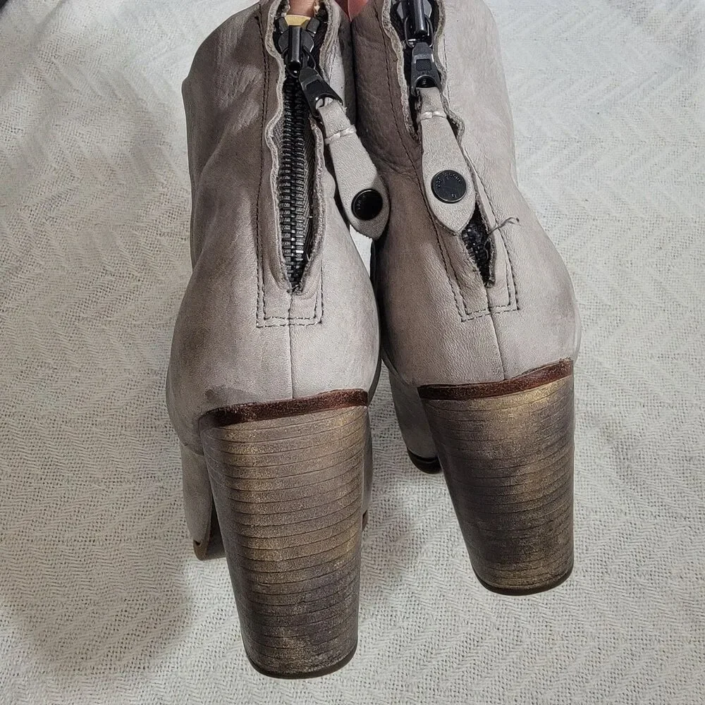 Rag & Bone Classic Newbury Granite Ankle Boot‎ Nubuck Women's Size EU 41 US 10.5